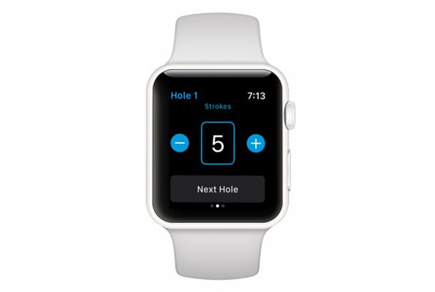 golf course gps apple watch